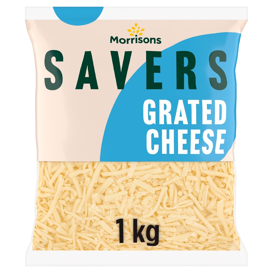 Morrisons Savers Grated Cheese 1kg
