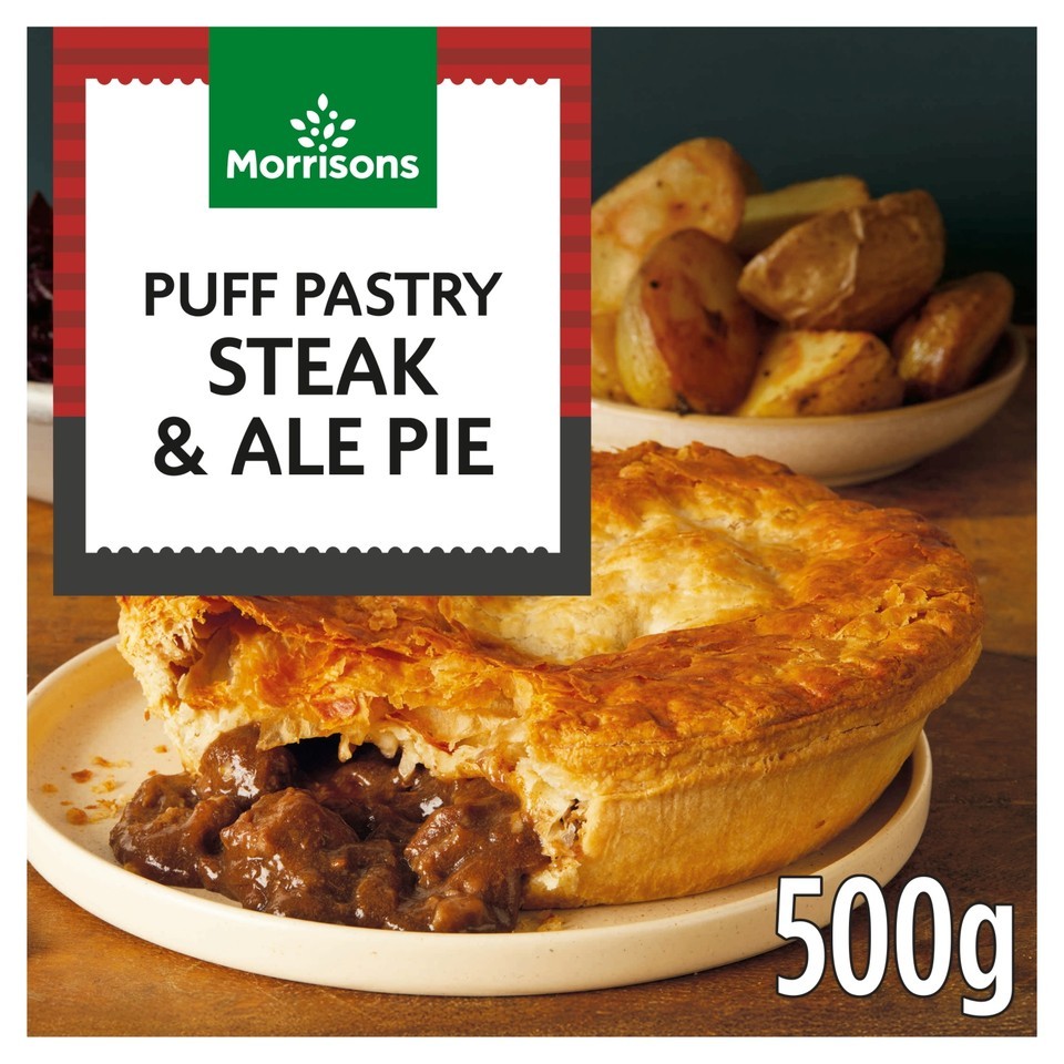 Morrisons Steak & Ale Pie 500g