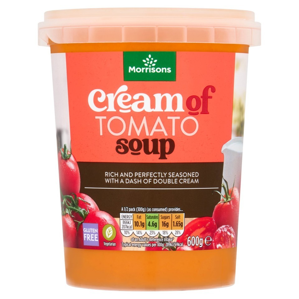 Morrisons Cream Of Tomato Soup 600g