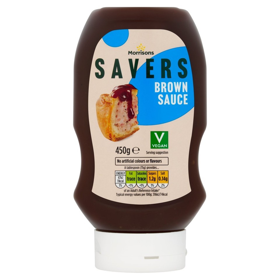 Morrisons Savers Brown Sauce 450g