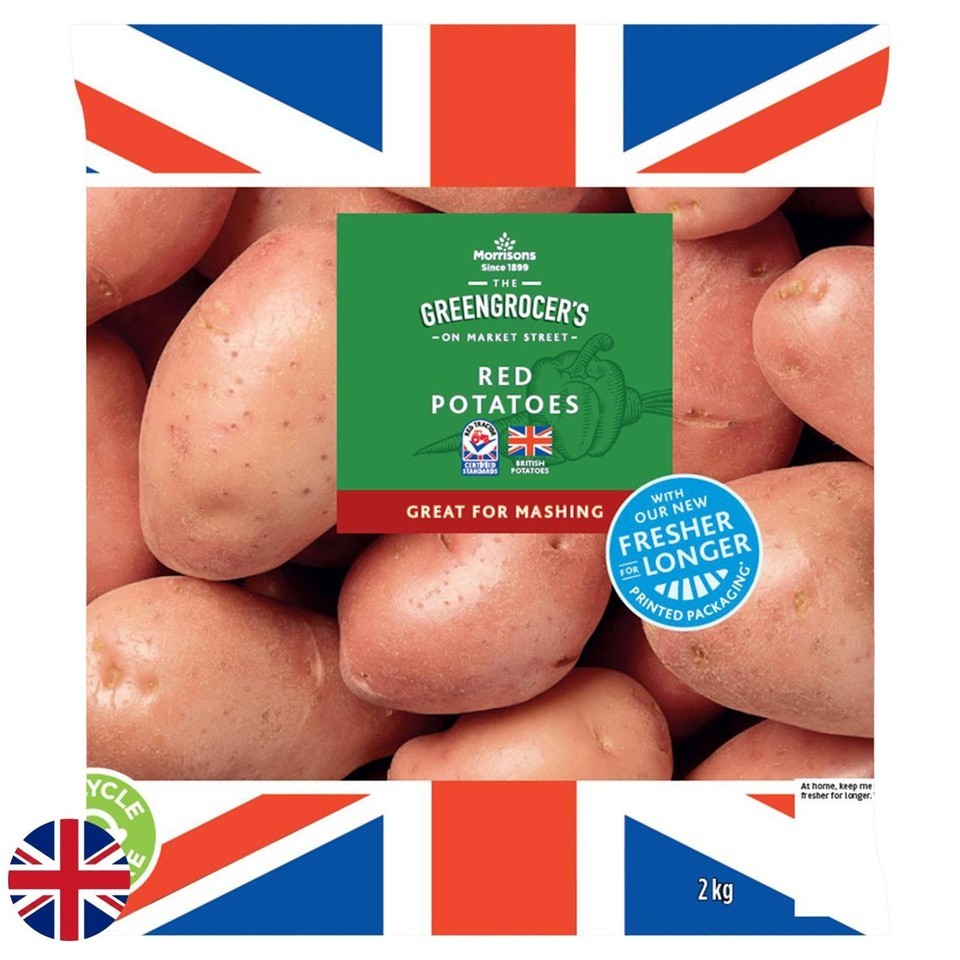 Morrisons British Red Potatoes 2kg