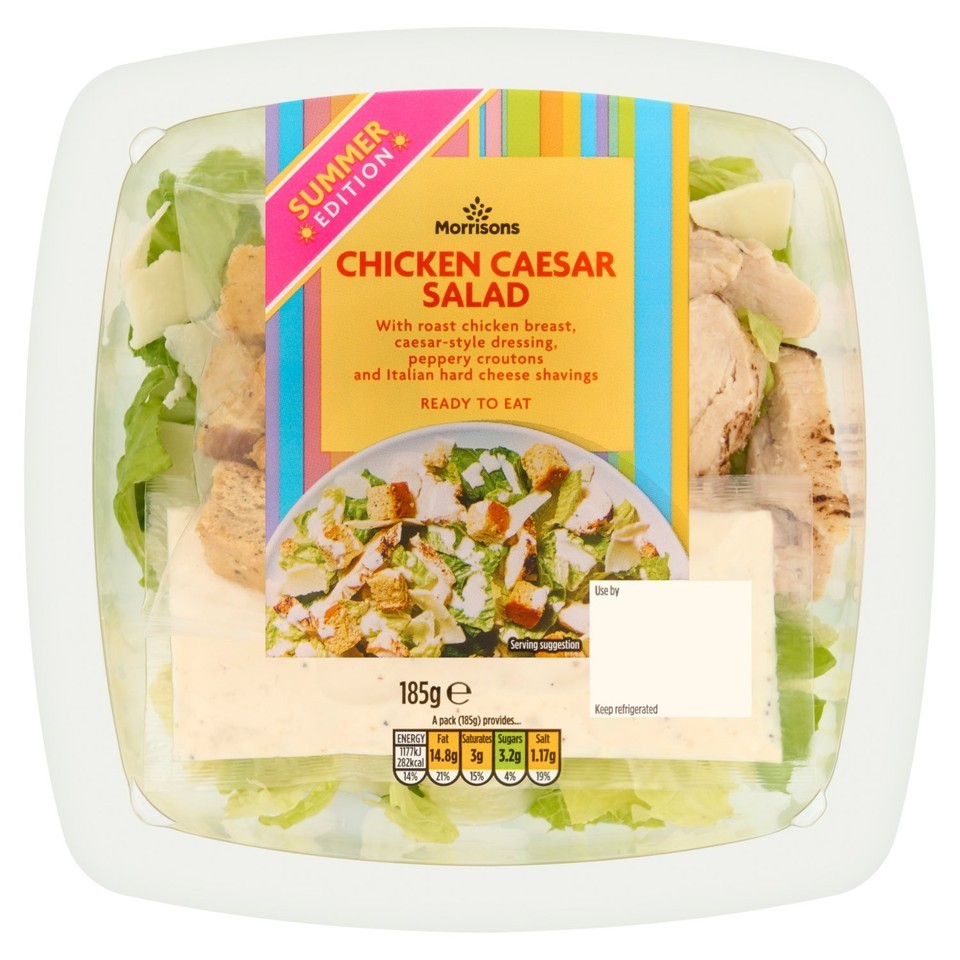 Morrisons Chicken Caesar Salad 185g
