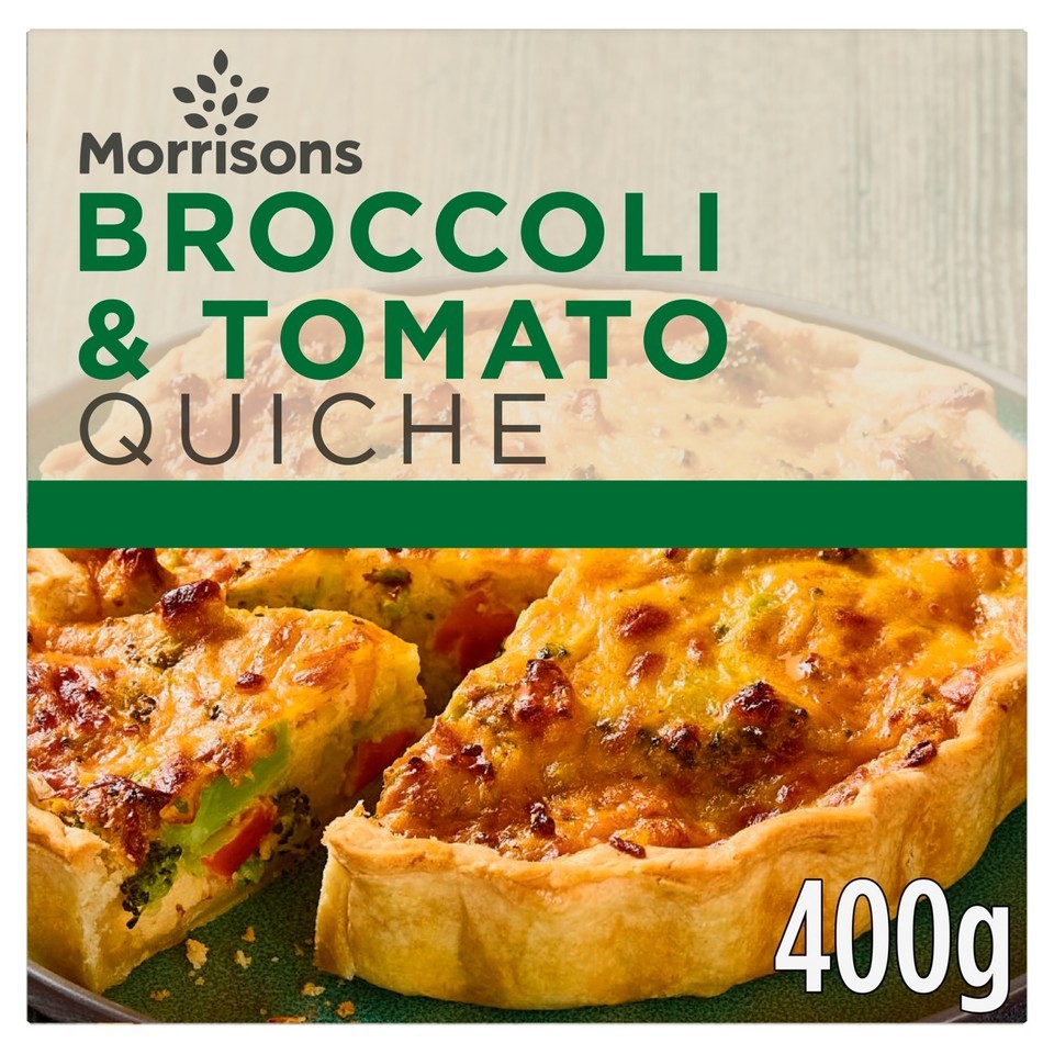 Morrisons Broccoli & Tomato Quiche 400g