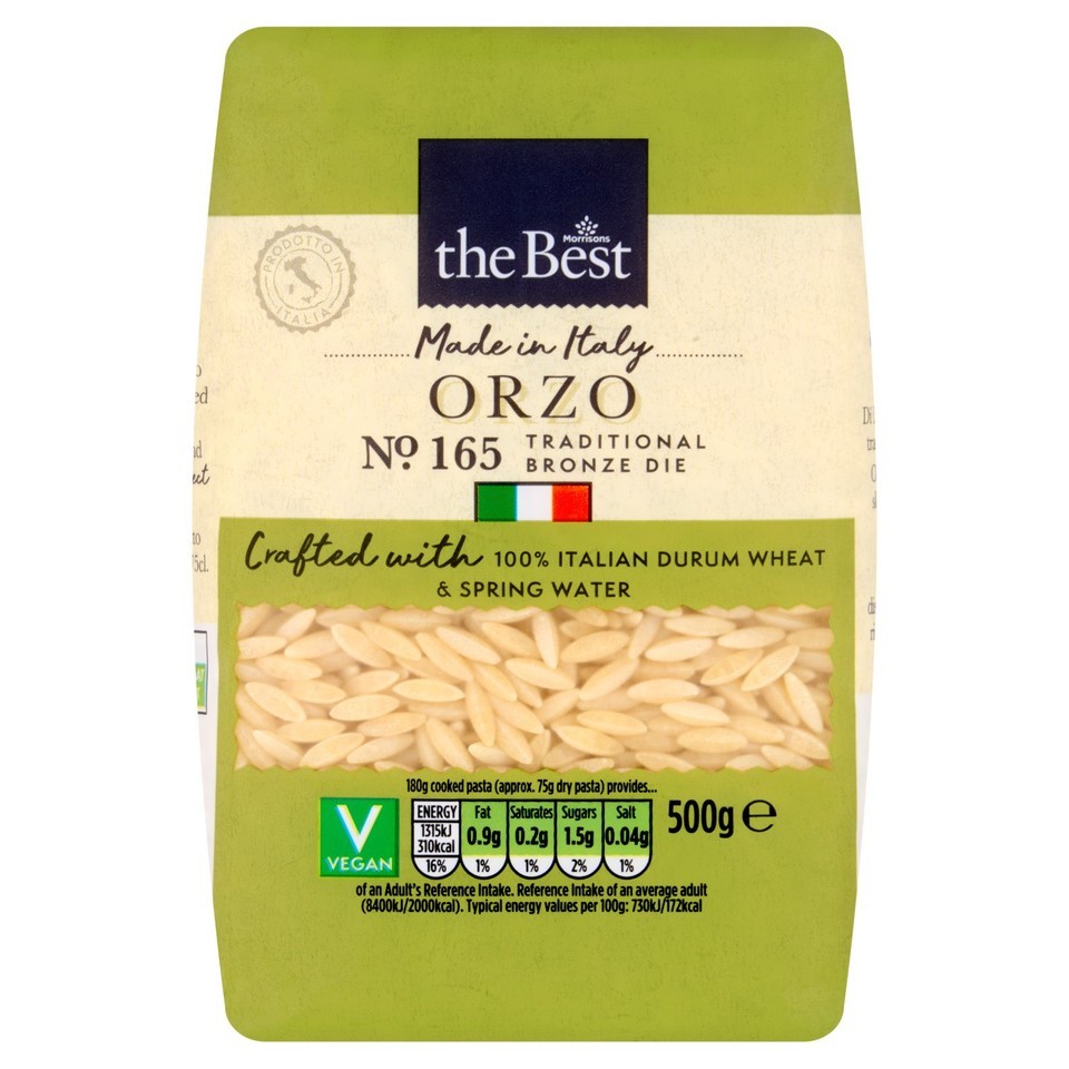 Morrisons The Best Orzo 500g