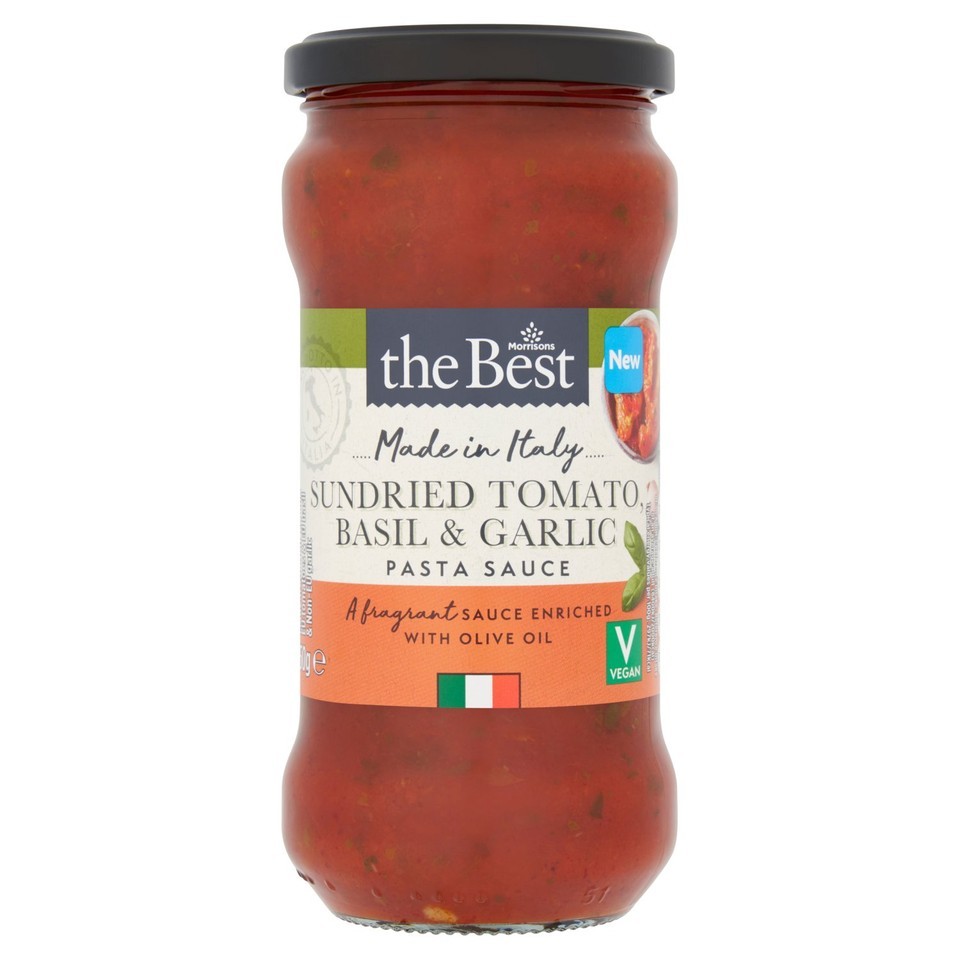 Morrisons The Best Sundried Tomato & Garlic Pasta Sauce 350g