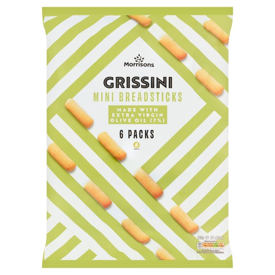 Morrison Mini Breadstick Portion Pack 120g