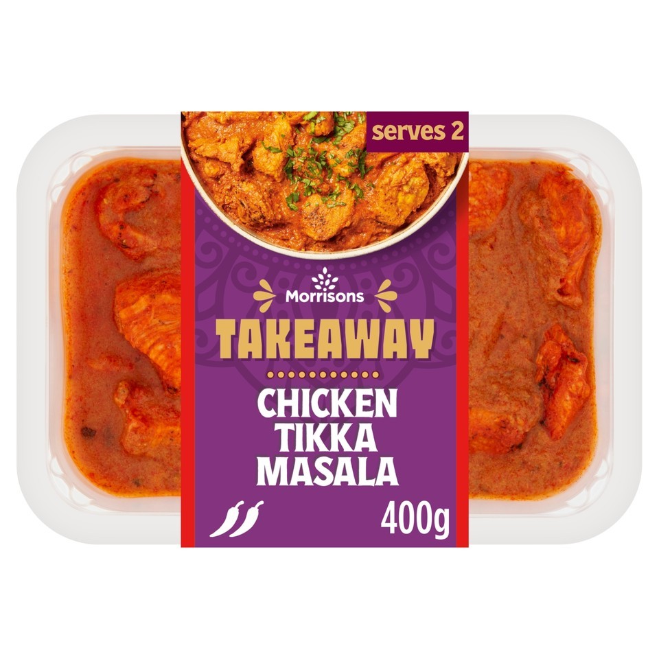 Morrisons Takeaway Chicken Tikka Masala   400g