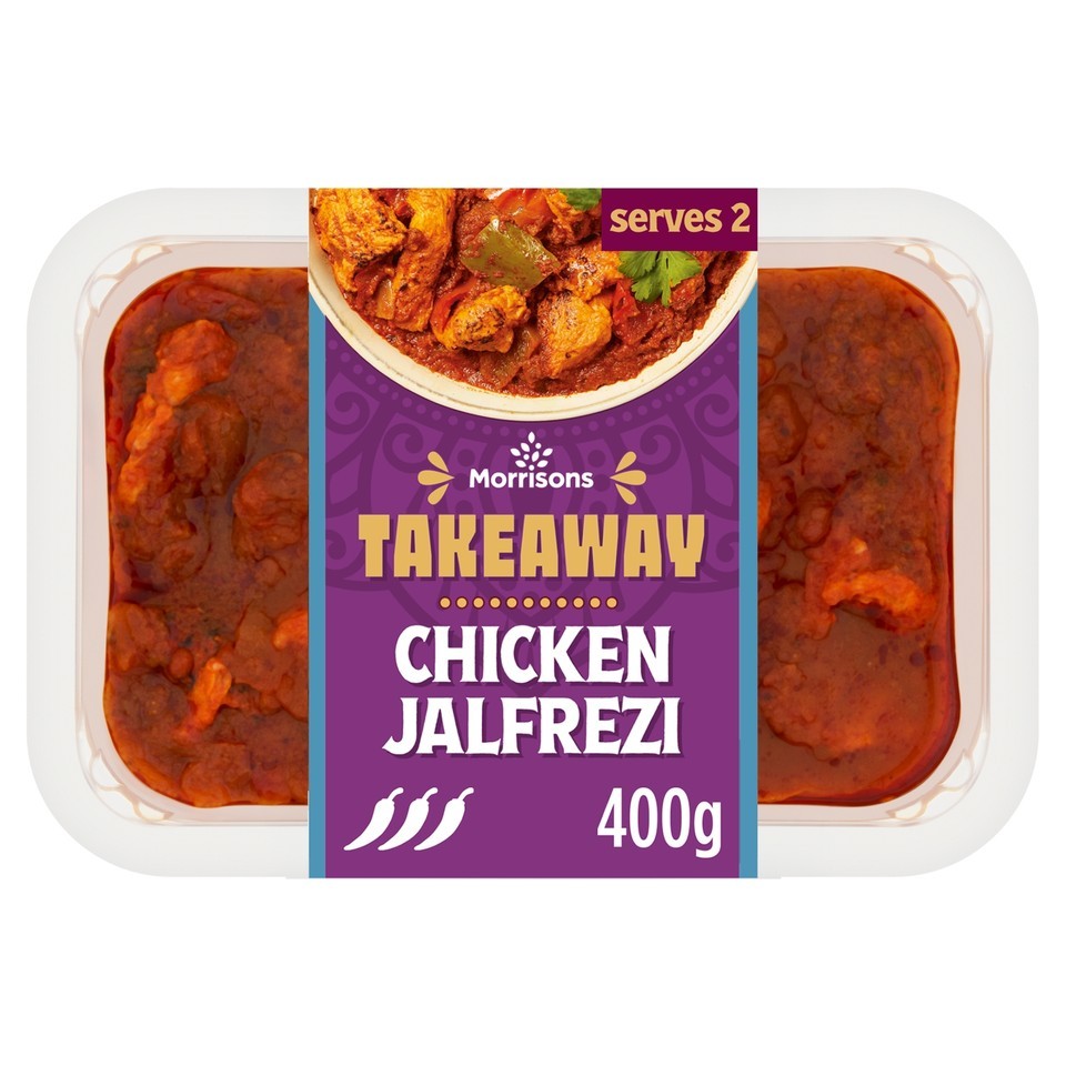 Morrisons Takeaway Chicken Jalfrezi   400g