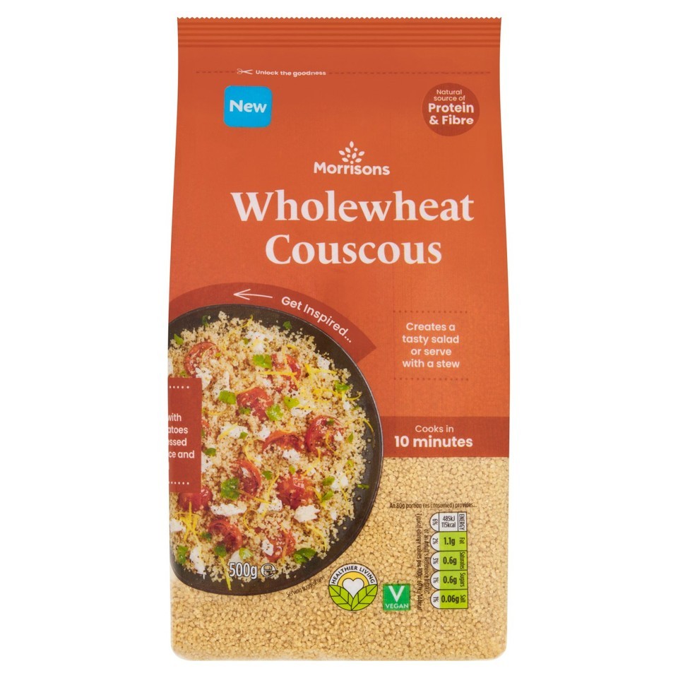 Morrisons Wholewheat Cous Cous 500g