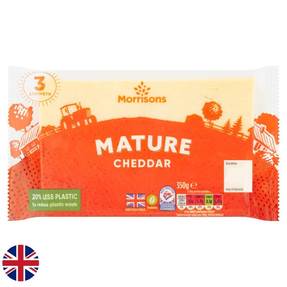 Morrisons British Mature Cheddar  400g