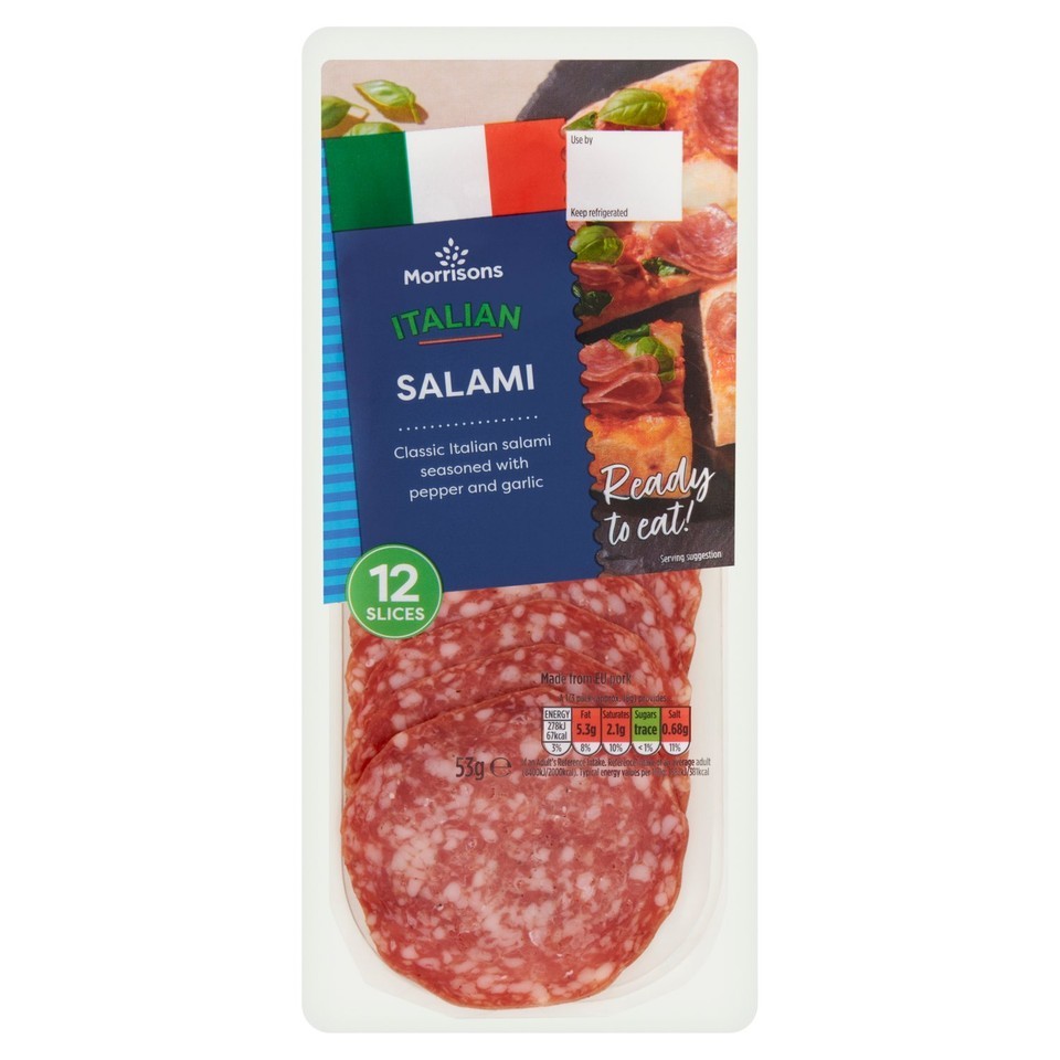Morrisons Italian Salami 53g