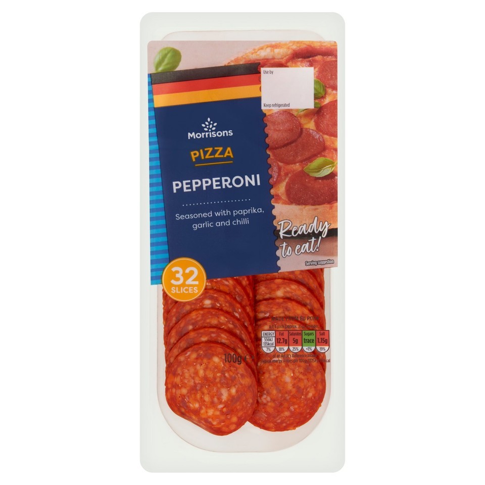 Morrisons Pepperoni 100g