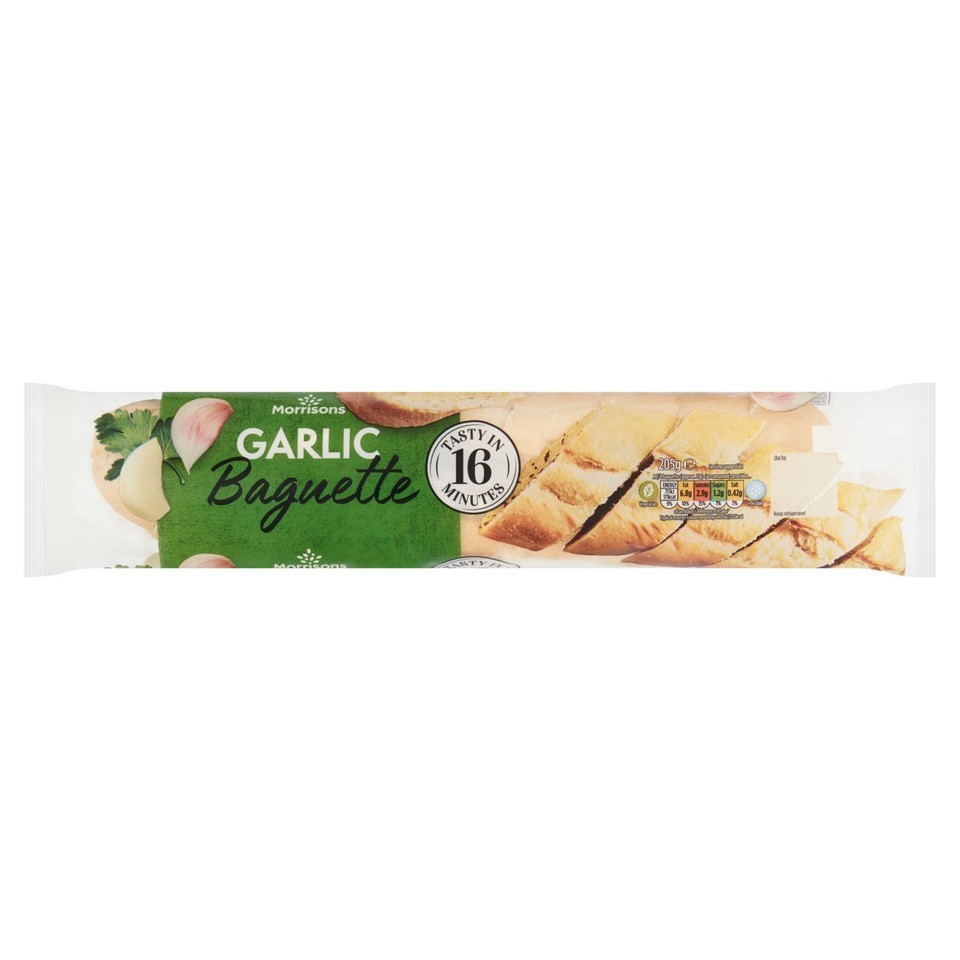 Morrisons Garlic Baguette 205g