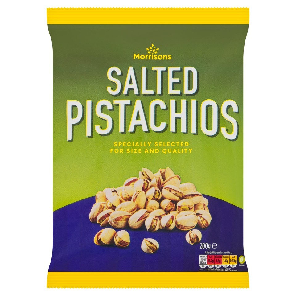 Morrisons Market Street Salted Pistachios 200g