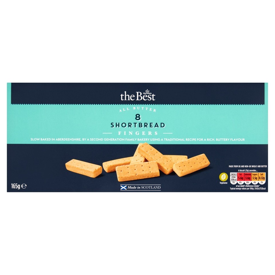 Morrisons The Best All Butter Shortbread Fingers