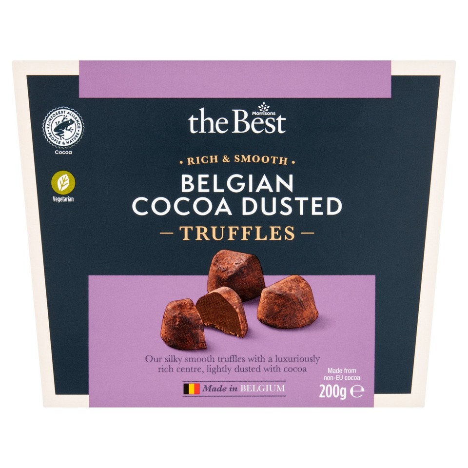 Morrisons The Best Cocoa Dusted Truffles 200g