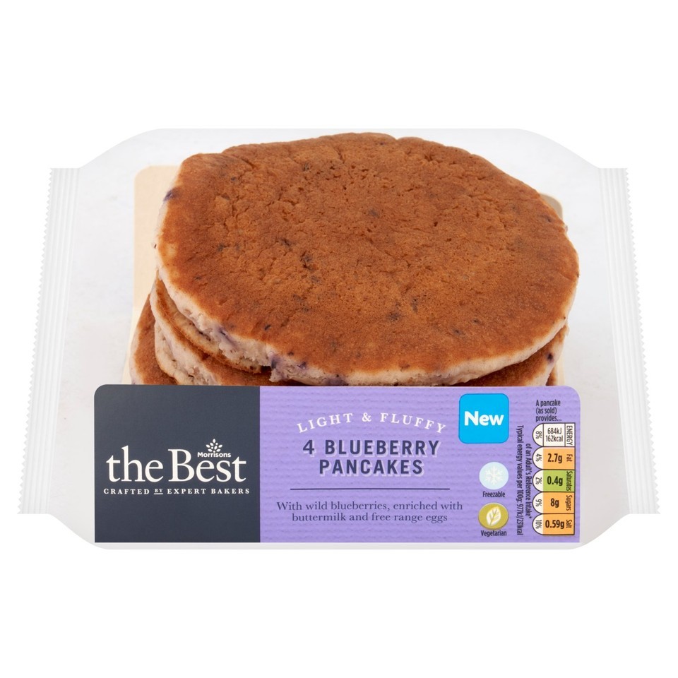 Morrisons The Best Blueberry Pancakes