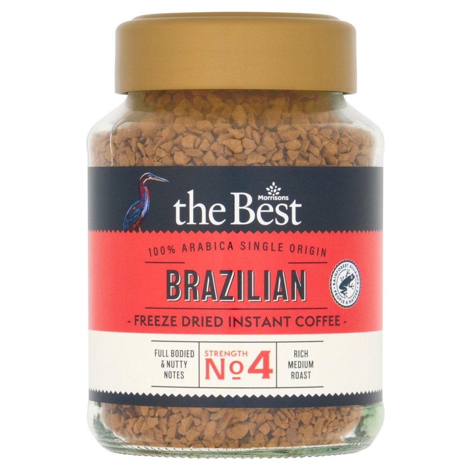 Morrisons The Best Brazilian Instant Coffee    100g
