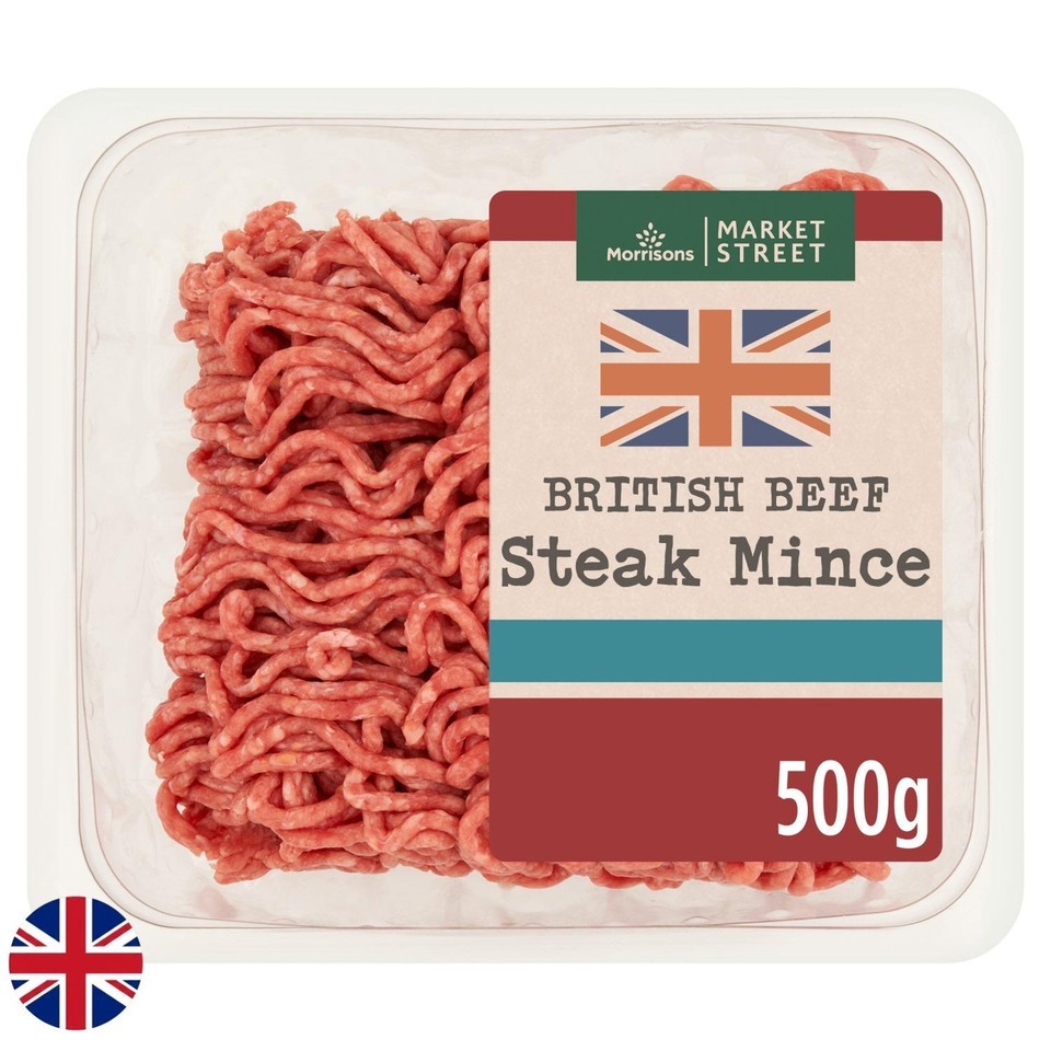 Morrisons British Beef Steak Mince 5% Fat 500g