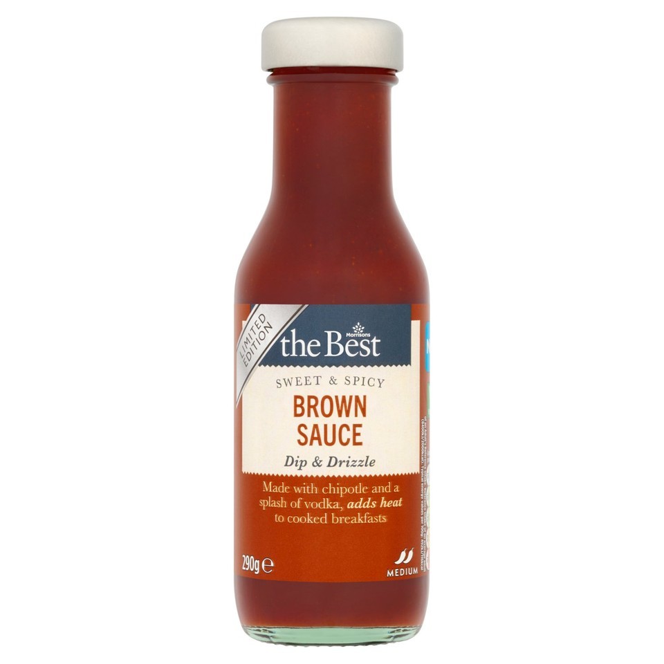 Morrisons The Best Sweet & Tangy Spicy Brown Sauce 290g
