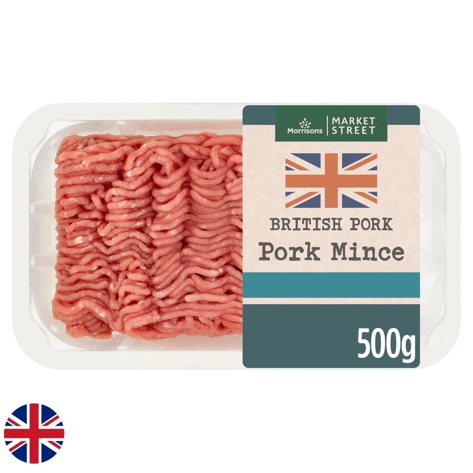 Morrisons British Pork Mince 5% Fat 500g