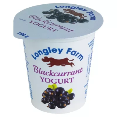 Longley Farm Blackcurrant Yogurt 150g
