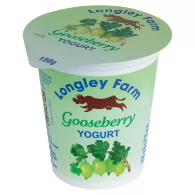 Longley Farm Gooseberry Yogurt 150g