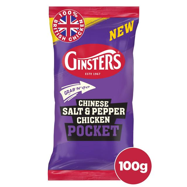 Ginsters Chinese Salt & Pepper Chicken Pocket 100g