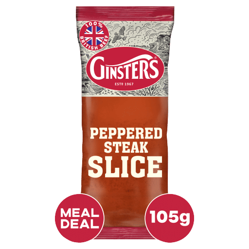 Ginsters Peppered Steak Slice 105g