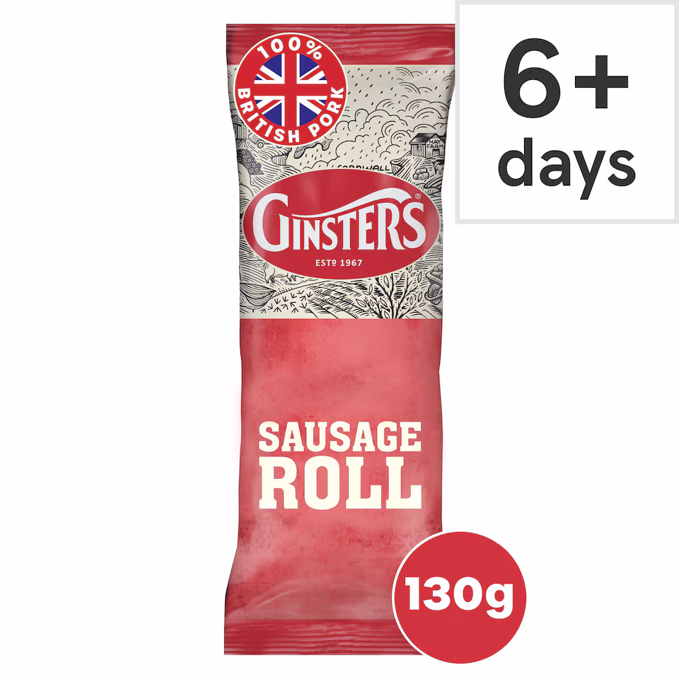 Ginsters Large Sausage Roll 130G