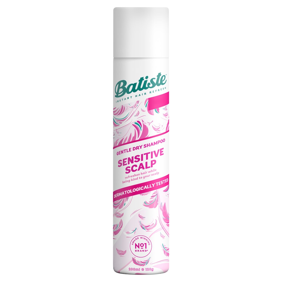 Batiste Sensitive Scalp Dry Shampoo 200ml