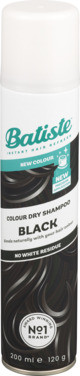 Batiste Colour Dry Shampoo Black 200ml