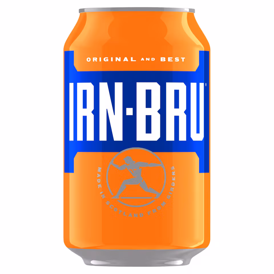 Irn Bru Soft Drink Can 330ml