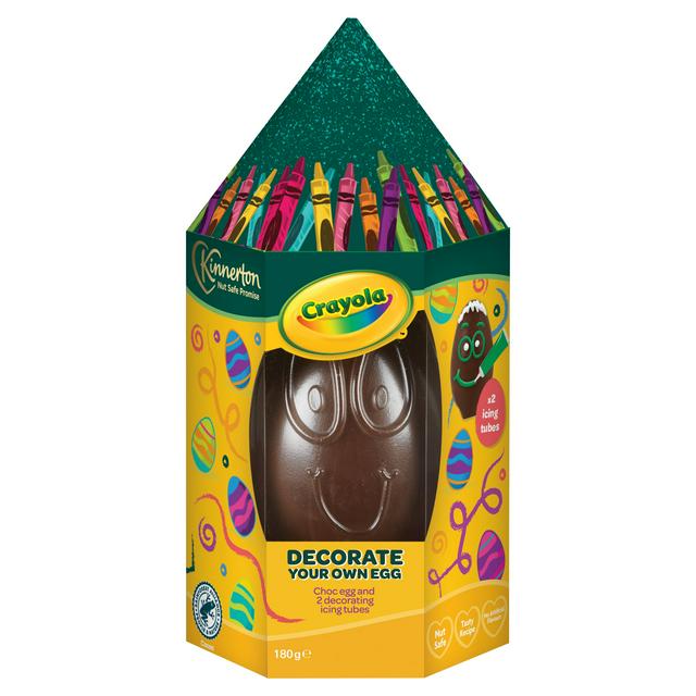 Kinnerton 180g Crayola Decorate Your Own Egg