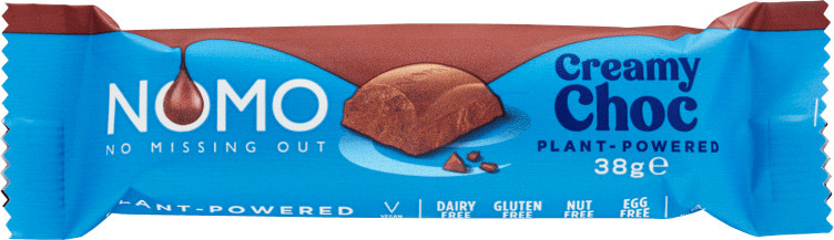 Nomo Sjokoladebar Naturell Gl.Fri&Vegansk 38g