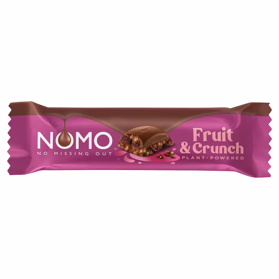 Nomo Free From Fruit Crunch Bar 32G