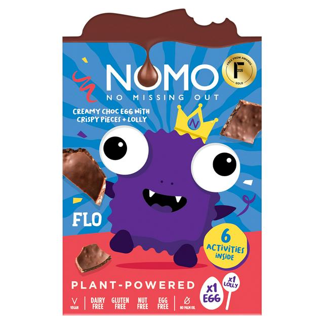 NOMO Medium Nomsters Crispy Easter Egg & Lolly 92g