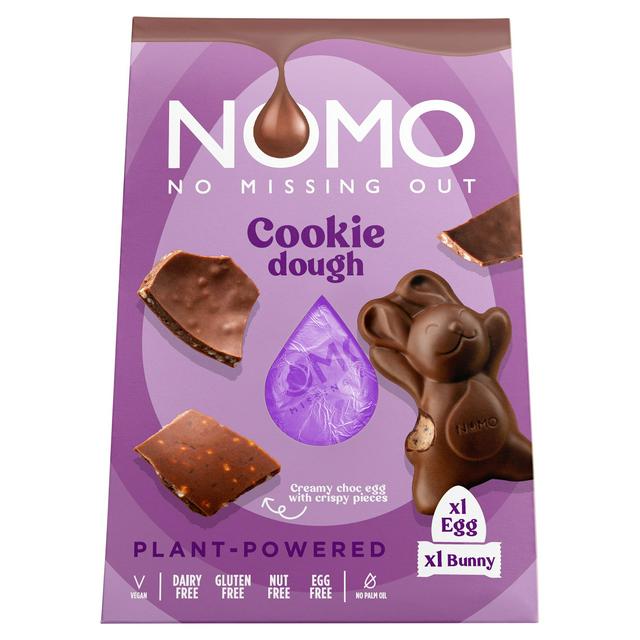 NOMO 155g Cookie Dough Egg & Bunny
