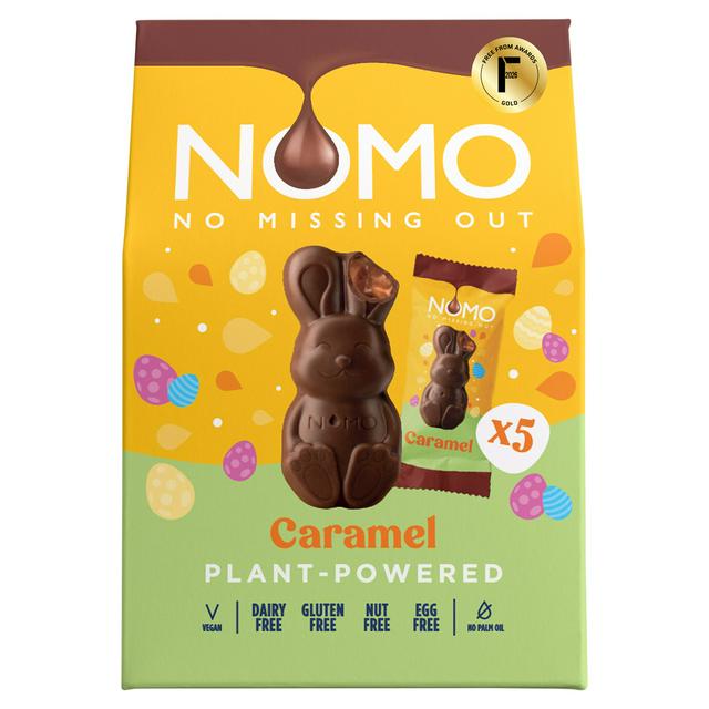 NOMO 5 Mini Caramel Bunnies Pack 53g