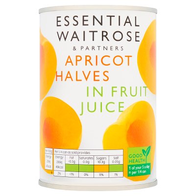 Essential Apricot Halves in Fruit Juice