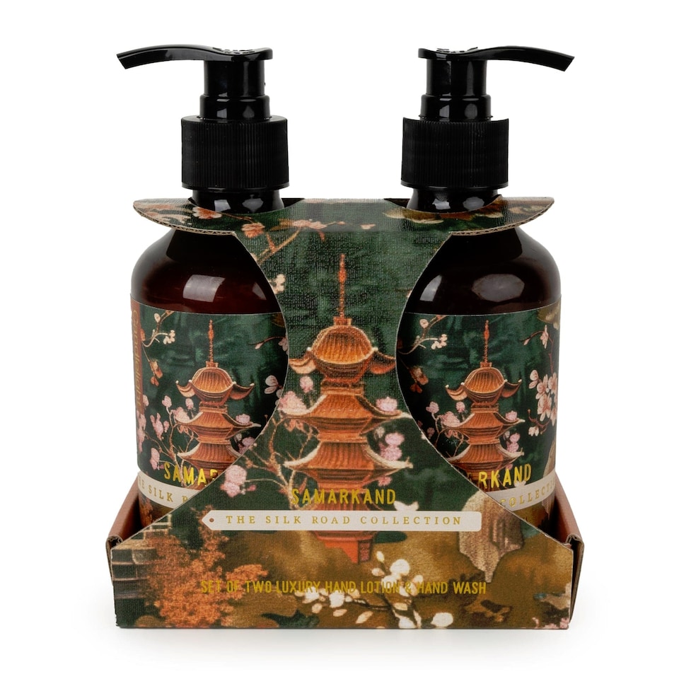 Hand Wash & Lotion Luxury Hand Care Gift Set Moroccan Spice 2pcs
