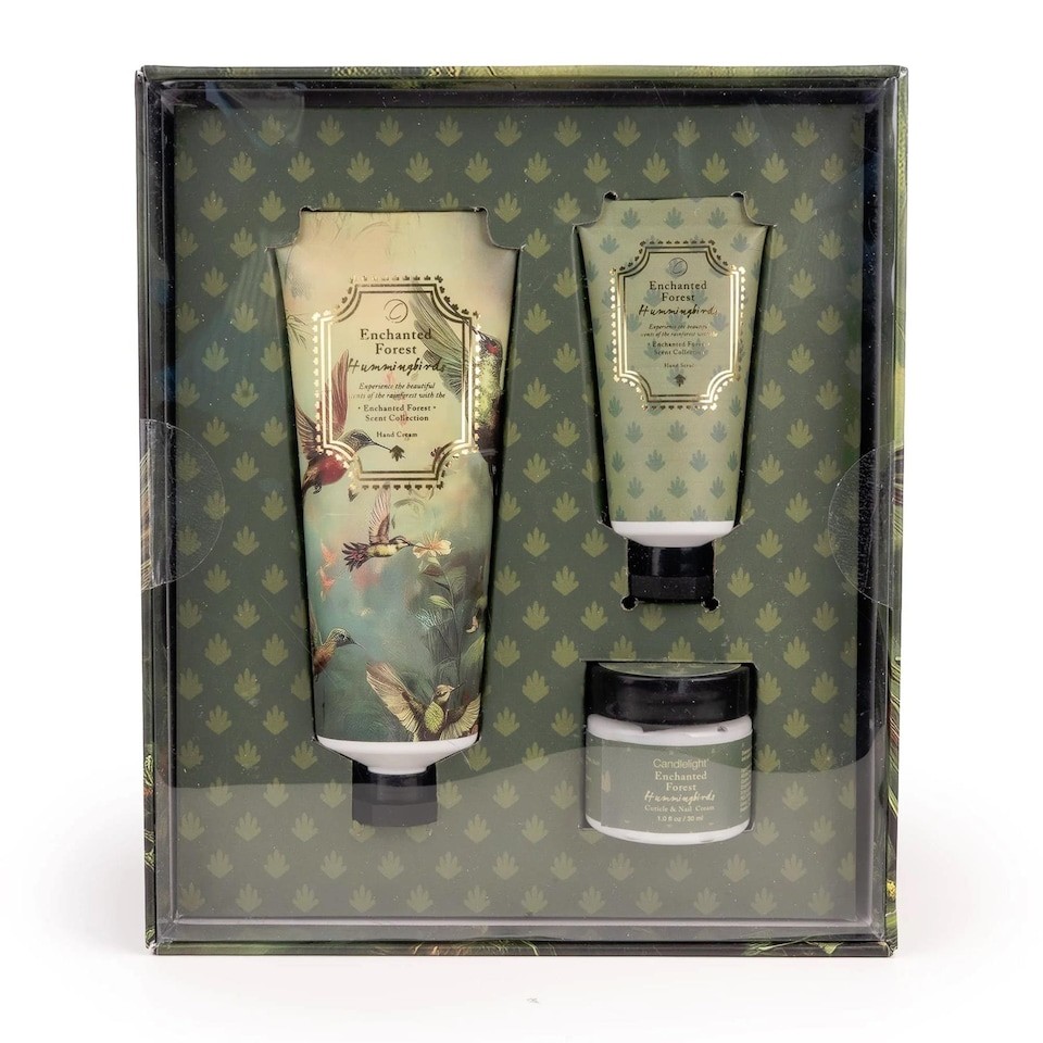 Candlelight Hummingbird Hand Care Gift Set