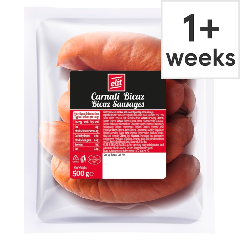Elit Carnati Bicaz Sausage 500G