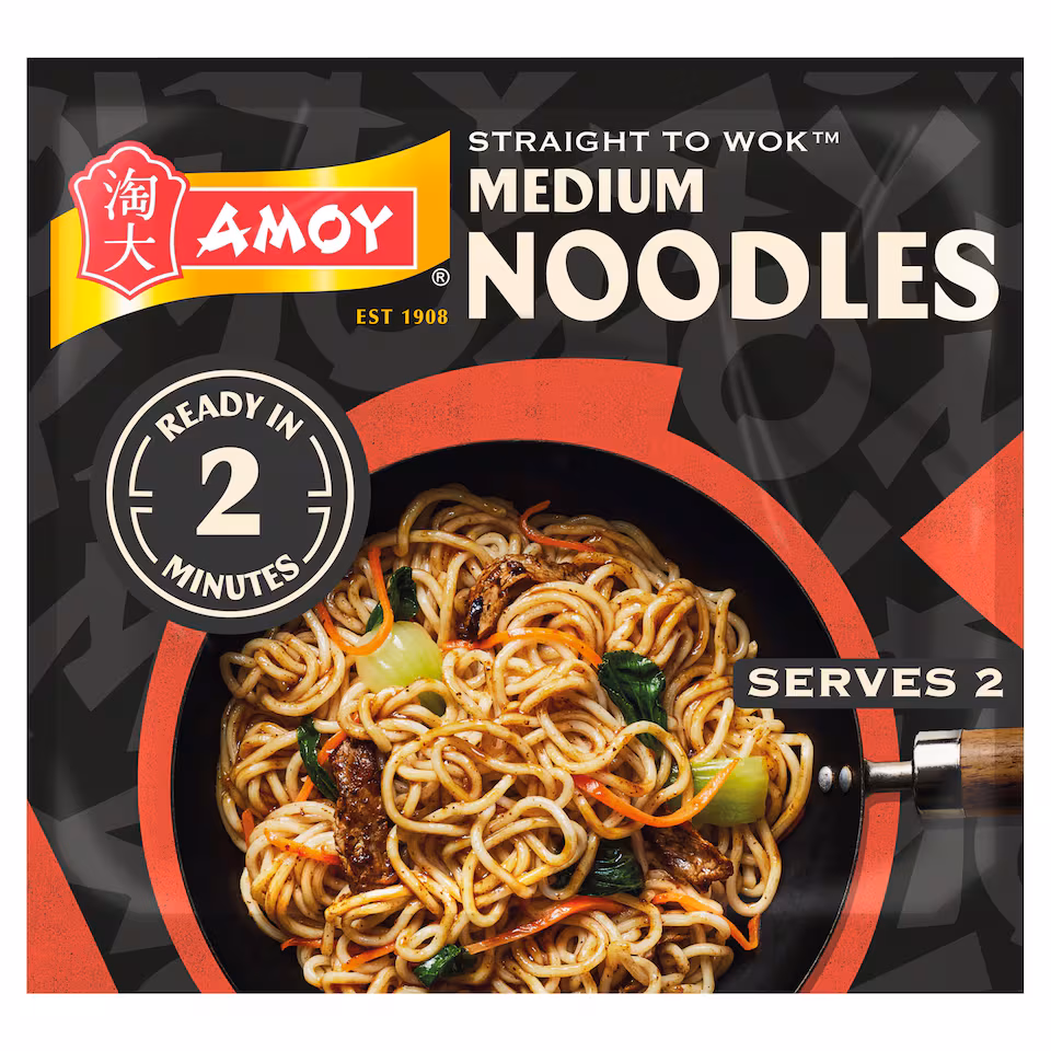 Amoy Medium Noodles 2X150g