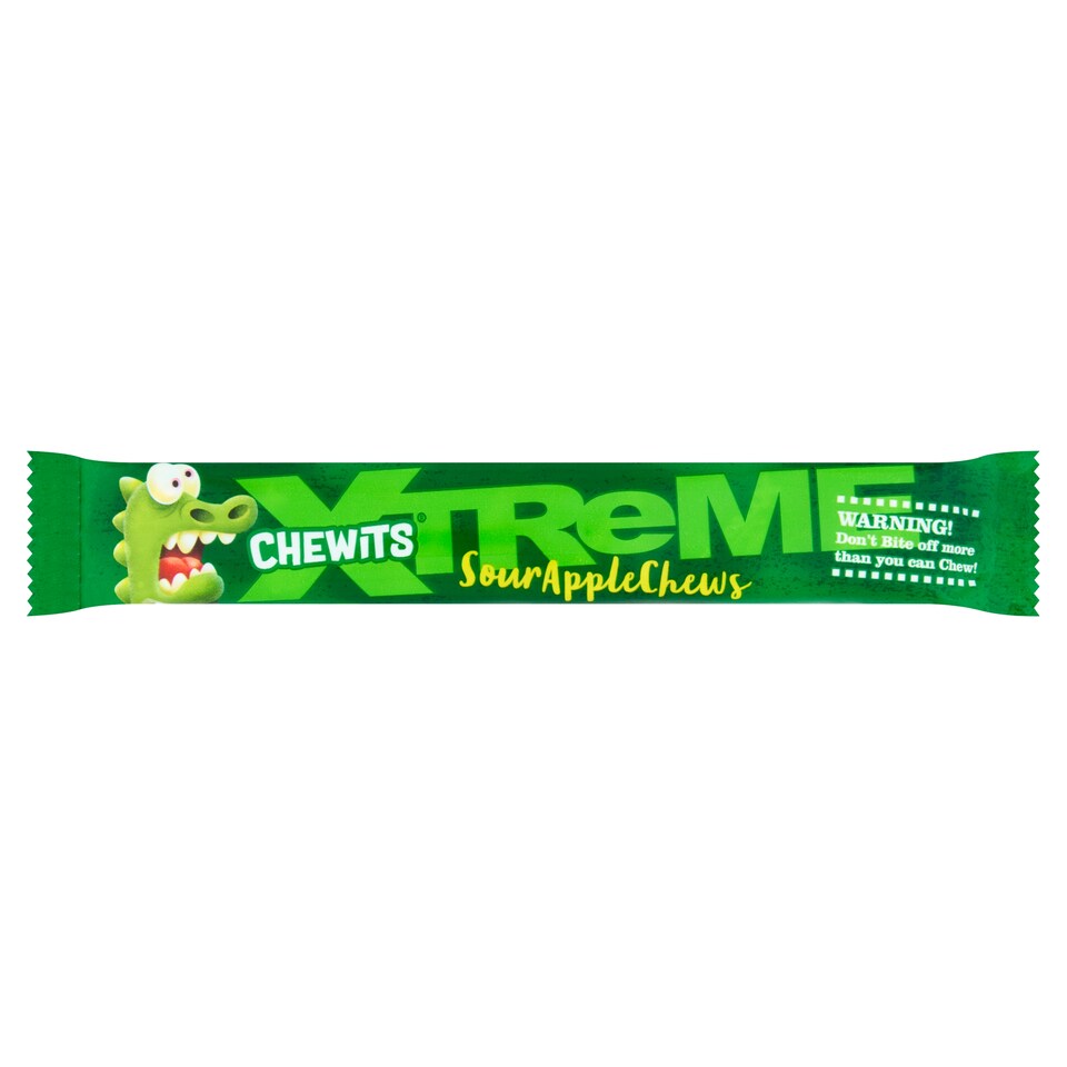 Chewits Xtreme Sour Apple Stick 34G