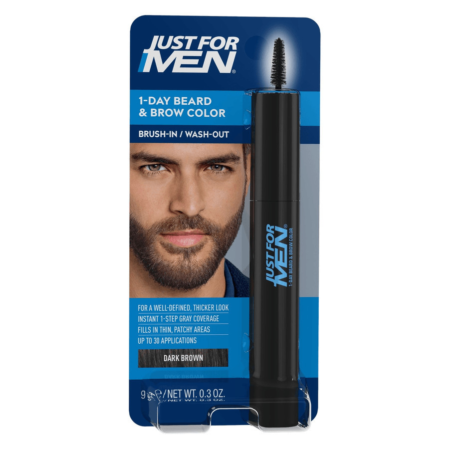 Just For Men 1-Day Beard & Brow Colour Dark Brown 9g