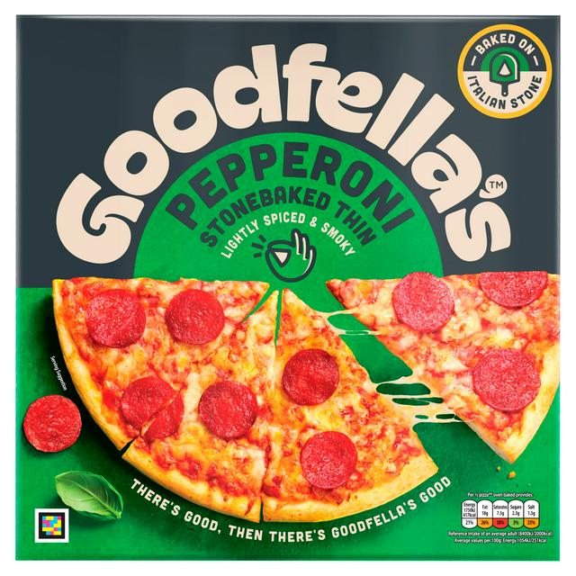 Goodfella's Stonebaked Thin Pepperoni Pizza 332g