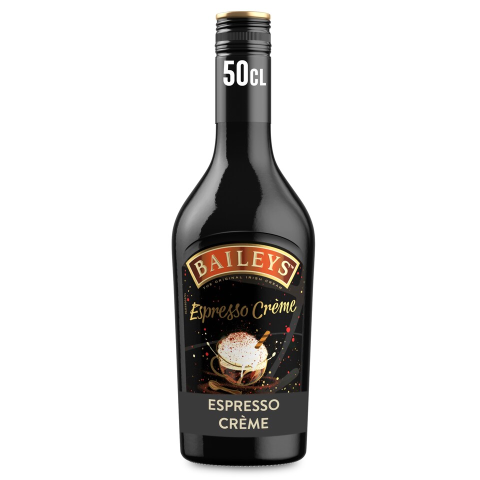 Baileys Espresso Crème Irish Cream Liqueur Bottle 17% Vol 50Cl
