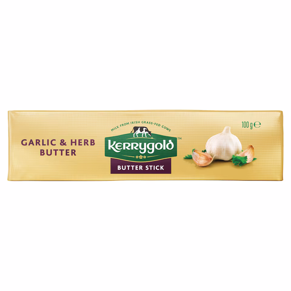Kerrygold Garlic and Herb Butter Stick 100g