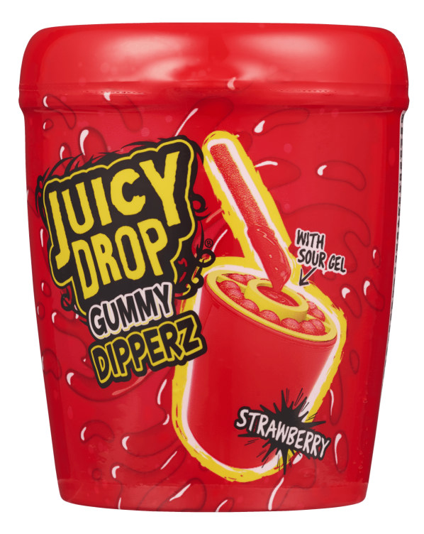 Bazooka Juicy Drop Gummy Dipp 96g